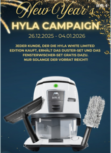 Mehr über den Artikel erfahren HYLA Angebot zum Start in 2026 – Zeit für ein neues Level der Sauberkeit