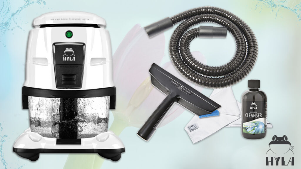 Hyla mit Fensterreinigungsset