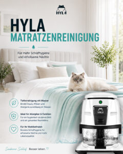 Mehr über den Artikel erfahren HYLA Matratzenreinigung – Was sich Nacht für Nacht in Ihrer Matratze ansammelt, überrascht viele Menschen